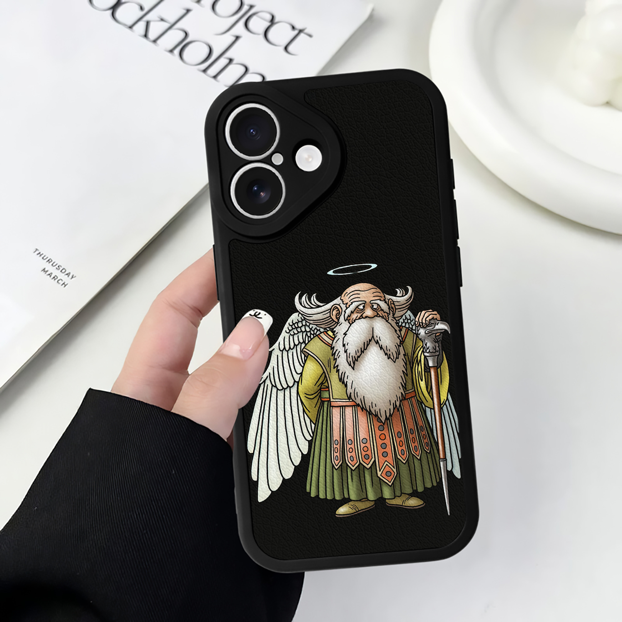 （画像用） ドラゴンクエスト Doragon Kuesuto Dragon Quest 【iPhone 16シリーズ対応】シリコンスマホケース（レザー調） 材質：シリコン